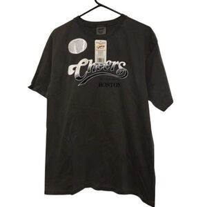 Cheers Boston Size Large Dark Gray T-Shirt *New*